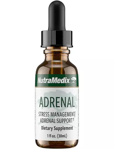 NUTRAMEDIX ADRENAL SUPPORT / ПІДТРИМКА НАДНИРКОВИХ ЗАЛОЗ 30 МЛ, фото 7 від магазину біодобавок nutrido.shop