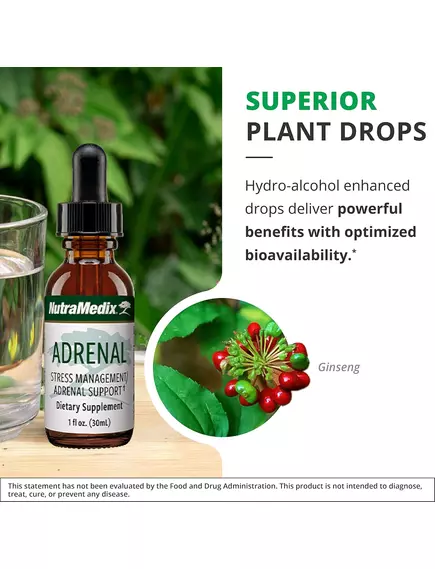 NUTRAMEDIX ADRENAL SUPPORT / ПІДТРИМКА НАДНИРКОВИХ ЗАЛОЗ 30 МЛ, фото 11 від магазину біодобавок nutrido.shop