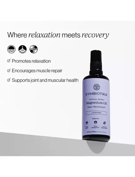 Cymbiotika Topical Magnesium Oil Spray / Магниевое масло спрей топический 100 мл, фото 6 в магазине биодобавок nutrido.shop
