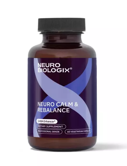 Neurobiologix Neuro Calm & Rebalance / Нейрокалм і відновлення балансу нервової системи 60 капсул, фото 5 в магазине биодобавок nutrido.shop