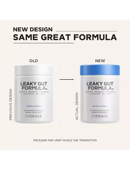 CODEAGE LEAKY GUT FORMULA / КОМПЛЕКСНА ДОБАВКА ДЛЯ ЛІКУВАННЯ КИШКІВНИКА 60 КАПСУЛ, фото 14 від магазину біодобавок nutrido.shop