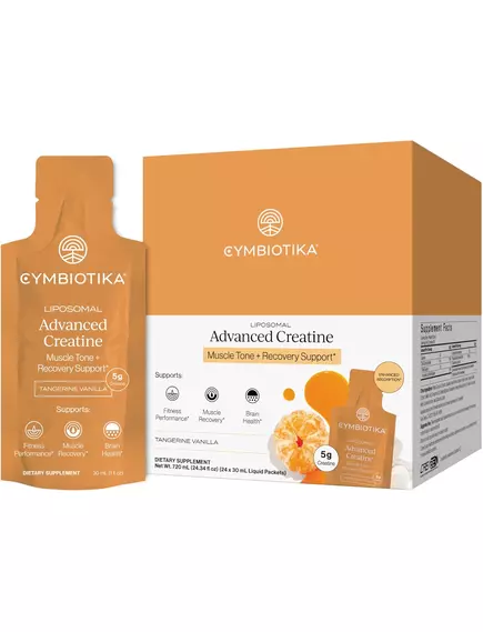 Cymbiotika Creatine+ / Креатин липосомальный поддержка выработки энергии 20 саше, фото 8 в магазине биодобавок nutrido.shop