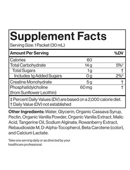 Cymbiotika Creatine+ / Креатин липосомальный поддержка выработки энергии 20 саше, фото 9 в магазине биодобавок nutrido.shop