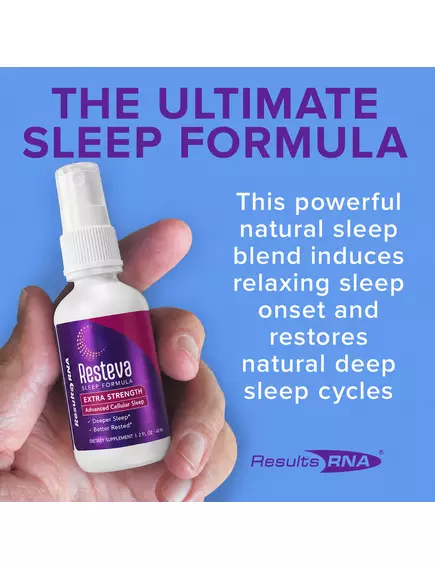 Results RNA Resteva Sleep Extra Strength / Підтримка здорового сну 60 мл, фото 10 від магазину біодобавок nutrido.shop