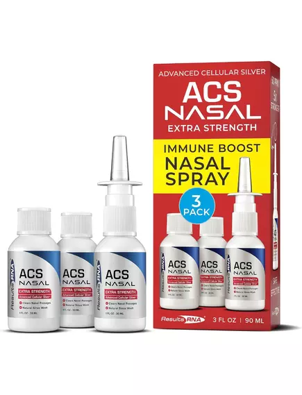 RESULTS RNA ACS NASAL / СРІБЛО СПРЕЙ ДЛЯ НОСА 3 ШТ ПО 30 МЛ, фото 6 від магазину біодобавок nutrido.shop