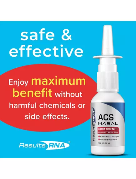 RESULTS RNA ACS NASAL / СРІБЛО СПРЕЙ ДЛЯ НОСА 3 ШТ ПО 30 МЛ, фото 9 від магазину біодобавок nutrido.shop