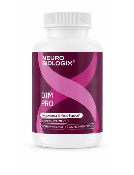 Neurobiologix DIM Pro / Здоровий метаболізм естрогену 120 капсул, фото 5 від магазину біодобавок nutrido.shop