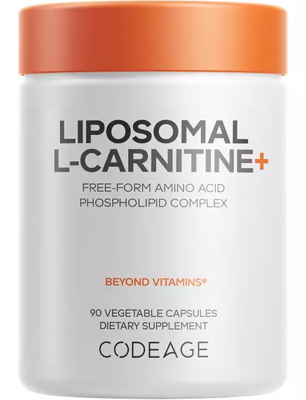 CODEAGE LIPOSOMAL L-CARNITINE / ЛІПОСОМАЛЬНИЙ L-КАРНІТИН 90 КАПСУЛ, фото 11 від магазину біодобавок nutrido.shop