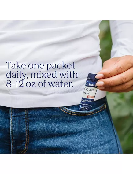 Trace Minerals  Power Pak Raspberry/ Вітамін C + електроліти + мультивітаміни Малина 30 саше, фото 13 від магазину біодобавок nutrido.shop