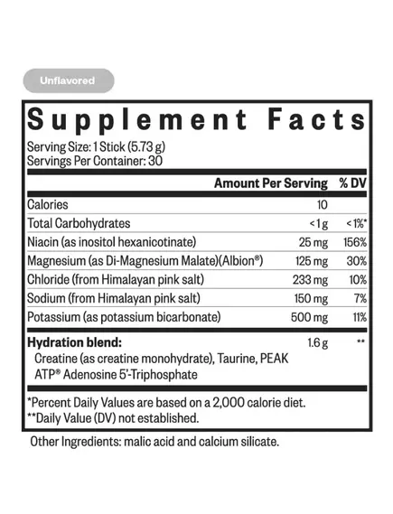 SEEKING HEALTH OPTIMAL ELECTROLYTE UNFLAVORED / ОПТИМАЛЬНІ ЕЛЕКТРОЛІТИ БЕЗ СМАКОВИХ ДОБАВОК 30 САШЕ, фото 2 від магазину біодобавок nutrido.shop