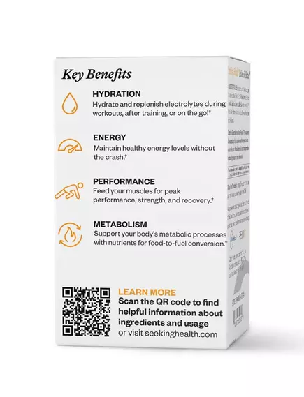 SEEKING HEALTH OPTIMAL ELECTROLYTE UNFLAVORED / ОПТИМАЛЬНІ ЕЛЕКТРОЛІТИ БЕЗ СМАКОВИХ ДОБАВОК 30 САШЕ, фото 4 від магазину біодобавок nutrido.shop