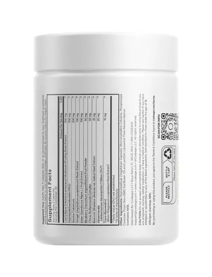 CodeAge GLP-Harmony Companion+ / GLP гармонія підтримки метаболізму 60 капсул, фото 11 від магазину біодобавок nutrido.shop