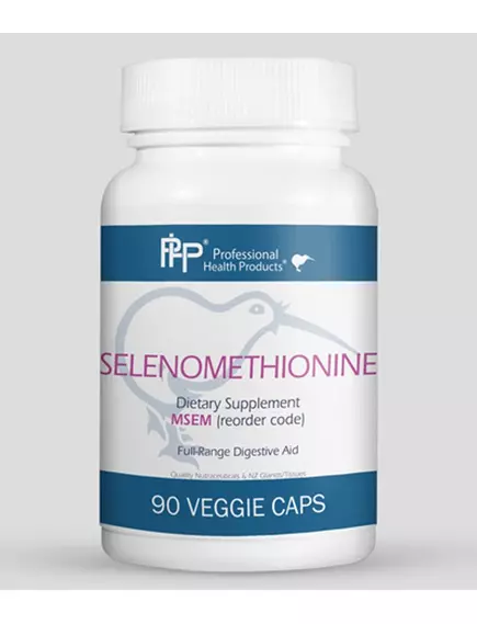 PROFESSIONAL HEALTH PRODUCTS SELENOMETHIONINE / СЕЛЕН (L-СЕЛЕНОМЕТІОНІН) 200 МКГ 90 КАПСУЛ, фото 3 від магазину біодобавок nutrido.shop