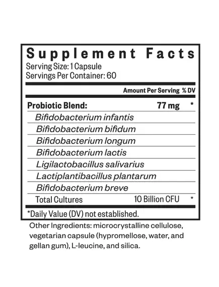 SEEKING HEALTH PROBIOTA HISTAMINX / ПРОБІОТИКИ БЕЗ ГІСТАМІНУ 60 КАПСУЛ, фото 4 від магазину біодобавок nutrido.shop