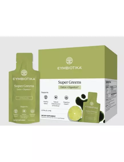 CYMBIOTIKA SUPER GREENS / БІОДОСТУПНИЙ КОМПЛЕКС ЗЕЛЕНІ З ХЛОРОФІЛОМ 30 САШЕ, фото 6 від магазину біодобавок nutrido.shop
