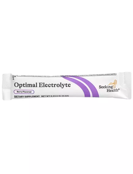 Seeking Health Optimal Electrolyte Berry / Оптимальные электролиты ягодный вкус 30 саше, фото 5 в магазине биодобавок nutrido.shop