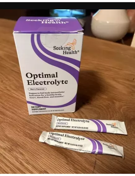 Seeking Health Optimal Electrolyte Berry / Оптимальные электролиты ягодный вкус 30 саше, фото 6 в магазине биодобавок nutrido.shop