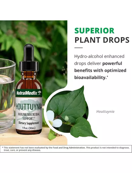 NUTRAMEDIX HOUTTUYNIA / ХАУТТЮЙНІЯ ПІДТРИМКА ШКТ 30 МЛ, фото 8 від магазину біодобавок nutrido.shop