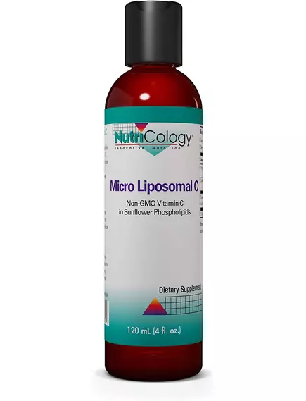 NutriCology Micro Liposomal C / Липосомальный витамин С на основе лецитина подсолнечника 120 мл в магазине биодобавок nutrido.shop
