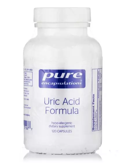 Pure Encapsulations Uric Acid Formula / Формула мочевой кислоты 90 капс в магазине биодобавок nutrido.shop
