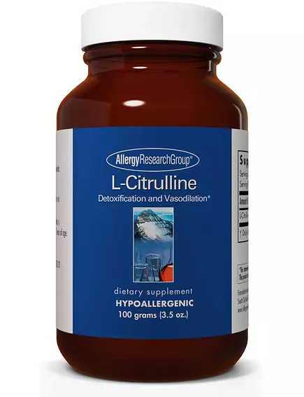 Allergy Research L-Citrulline / Л-Цитруллин порошок 100 г в магазине биодобавок nutrido.shop