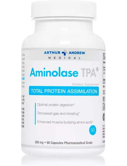 Arthur Andrew Aminolase / Аминолаза фермент для усвоения белка 90 капсул в магазине биодобавок nutrido.shop