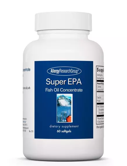 Allergy Research Super EPA / Супер EPA рыбий жир концентрат 200 капсул в магазине биодобавок nutrido.shop
