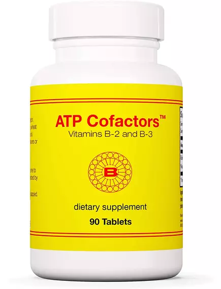 Optimox ATP Cofactors / АТФ Кофакторы витамины Б-2 и Б-3 90 таблеток в магазине биодобавок nutrido.shop