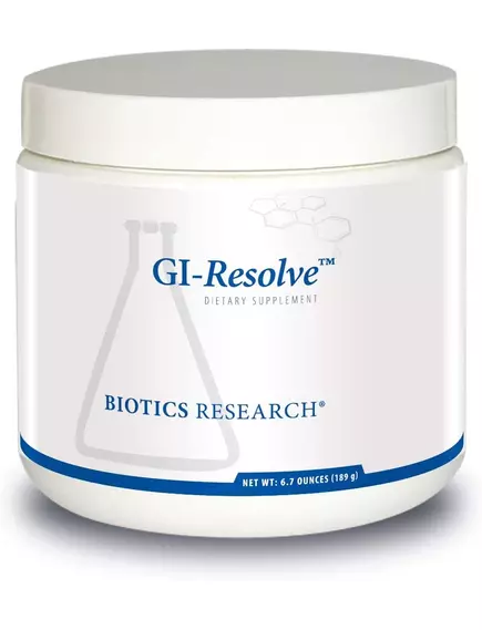 Biotics Research GI-Resolve / Питательные вещества для слизистой оболочки кишечника 189 г в магазине биодобавок nutrido.shop