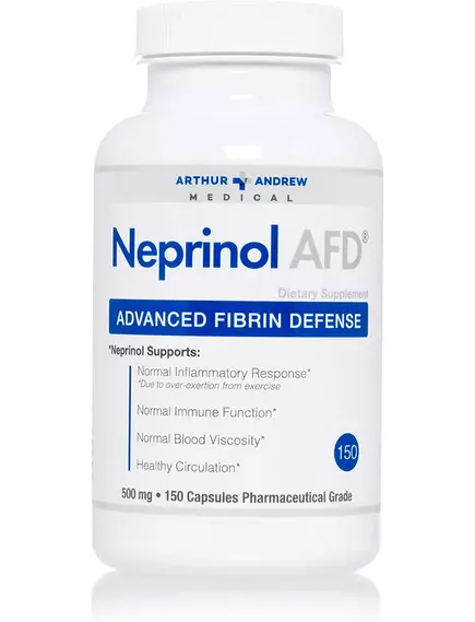 Arthur Andrew Neprinol / Непринол системные ферменты для здорового кровообращения 150 капсул в магазине биодобавок nutrido.shop