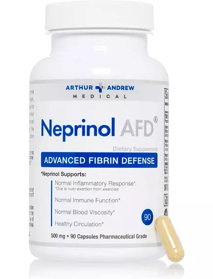 Arthur Andrew Neprinol / Непринол системные ферменты для здорового кровообращения 90 капсул в магазине биодобавок nutrido.shop