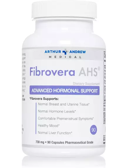 Arthur Andrew FibroVera / Фибровера поддержание нормального уровня гормонов у женщин 90 капсул в магазине биодобавок nutrido.shop