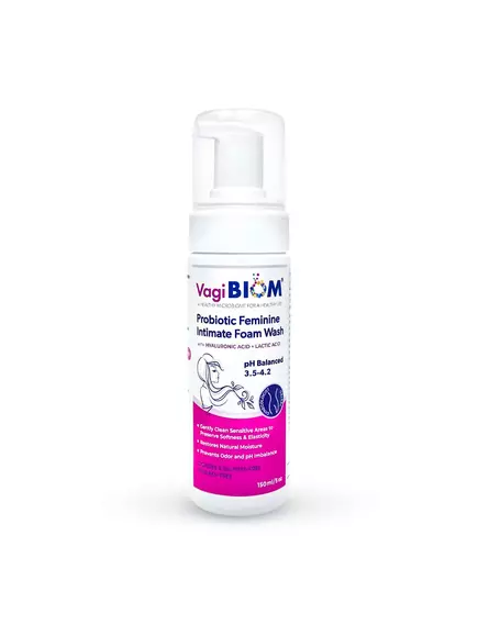 Biom Probiotics Feminine Intimate Foam Wash / Пенка для интимной гигиены 150 мл в магазине биодобавок nutrido.shop