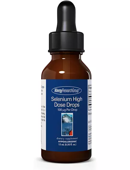 Allergy Research Selenium High Dose Drops / Селен жидкий 15 мл в магазине биодобавок nutrido.shop