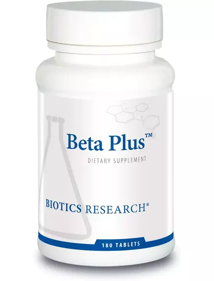 Biotics Research Beta Plus / Бета Плюс соли желчных кислот 180 таблеток в магазине биодобавок nutrido.shop