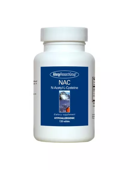 Allergy Research N-Acetyl-L-Cysteine NAC / N-Ацетил L-цистеин 120 табл в магазине биодобавок nutrido.shop