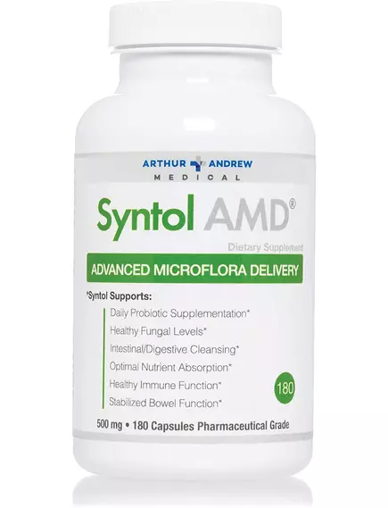 Arthur Andrew Syntol / Синтол пробиотик на основе спор 180 капсул в магазине биодобавок nutrido.shop