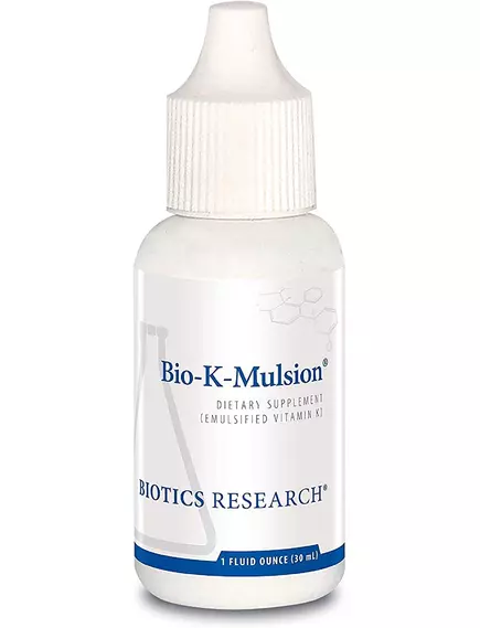 Biotics Research Bio-K-Mulsion / Витамин К для новорожденных 30 мл в магазине биодобавок nutrido.shop