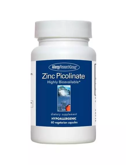 Allergy Research Zinc Picolinate / Цинк пиколинат 25 мг 60 капсул в магазине биодобавок nutrido.shop