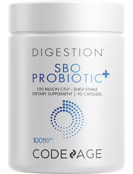 CodeAge SBO Probiotic + 100 Billion CFUs / Почвенные пробиотики 100 млрд КОЕ 90 капсул в магазине биодобавок nutrido.shop