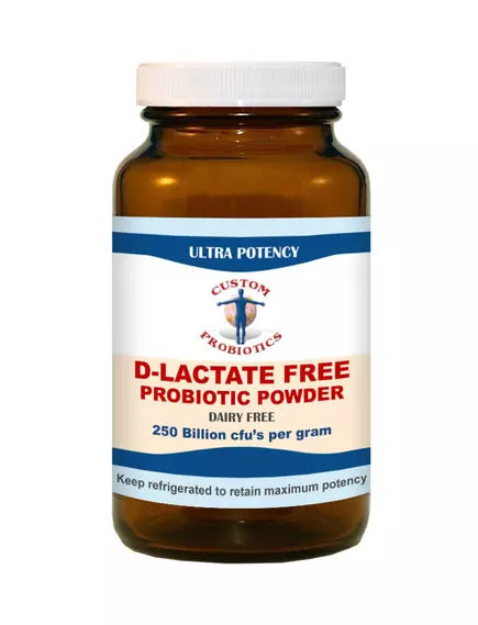 Custom Probiotics D-Lactate Free / Пробиотическая смесь без Д - Лактат 50 г в магазине биодобавок nutrido.shop