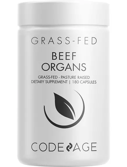 CodeAge Beef Organs / Говяжьи органы 180 капсул  в магазине биодобавок nutrido.shop