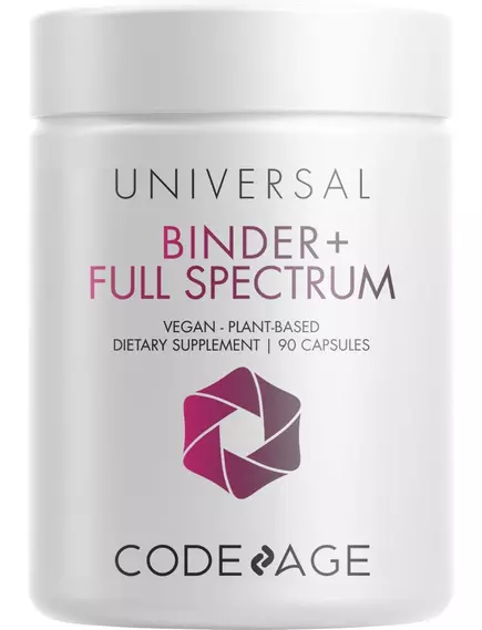 CodeAge Binder + Full Spectrum / Сорбент полного спектра 90 капсул в магазине биодобавок nutrido.shop