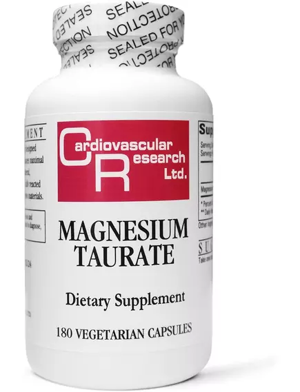 Cardiovascular Research Magnesium Taurate / Магний Таурат 125 мг 180 капсул в магазине биодобавок nutrido.shop