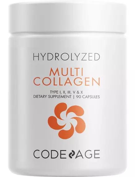 CodeAge Multi Collagen Protein Capsules / Пять типов коллагена 90 капсул в магазине биодобавок nutrido.shop