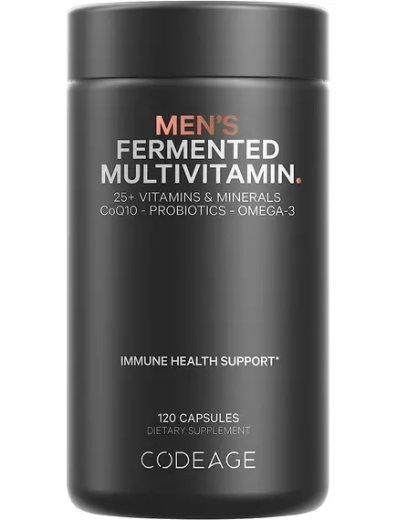 CodeAge Men’s Daily Multivitamin / Ежедневные мультивитамины для мужчин 120 капсул в магазине биодобавок nutrido.shop