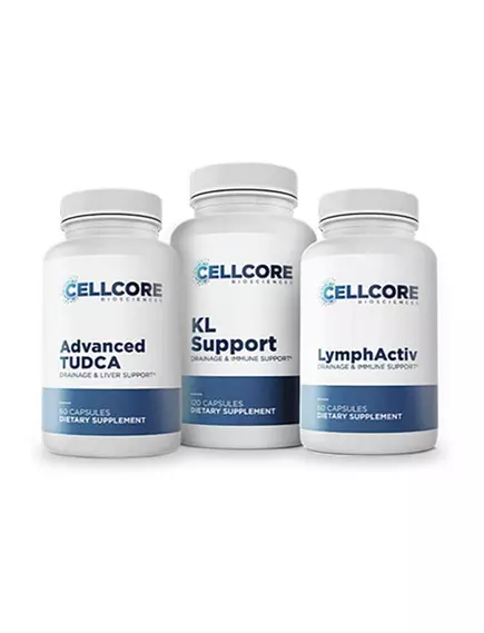 CellCore Liver Support Kit / Комплекс для поддержки печени, 3 шт в магазине биодобавок nutrido.shop
