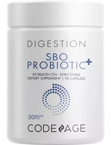 CodeAge SBO Probiotic + 50 Billion CFU / Почвенные пробиотики 50 млрд КОЕ 90 капсул в магазине биодобавок nutrido.shop