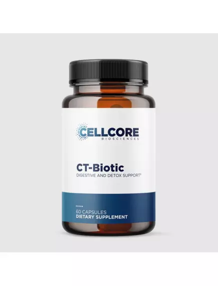 CellCore CT-Biotic / Пробиотик 11 штаммов для поддержки детокса 60 капсул в магазине биодобавок nutrido.shop