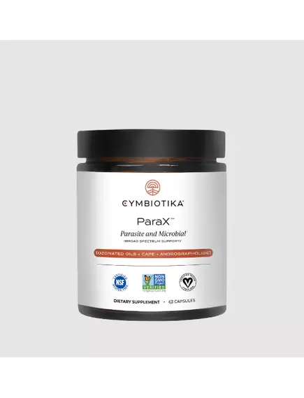 Cymbiotika ParaX / Антипаразитарная смесь озонированных масел 63 капсулы в магазине биодобавок nutrido.shop